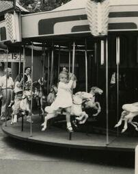 Nay Aug Amusement Park carousel.