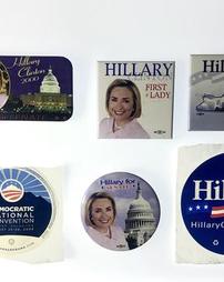 Hillary Clinton Election Buttons 