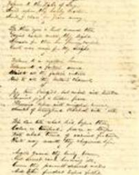 1864-06-06 (4) Handwritten poem by Louisa Alleman to Adaline S. Keller Hutchison's daughter, Maggie (Margaret Hutchison)