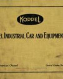 General catalog number one / Koppel Industrial Car and Equipment Company.