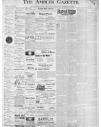 The Ambler Gazette 18950912