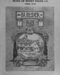The Builder - April, 1919