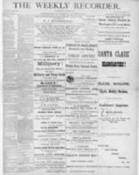 The Conshohocken Recorder, December 16, 1882