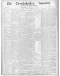 The Conshohocken Recorder, July 18, 1899