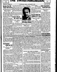 Swarthmorean 1953 September 18