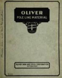 Manual of Oliver pole line material.