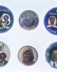 Rare Al Gore Presidential Election Buttons