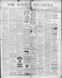 The Conshohocken Recorder, November 12, 1887