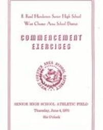 Commencement Program 1970