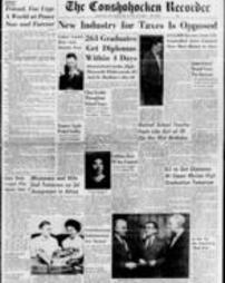 The Conshohocken Recorder, May 28, 1957