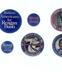 Rare Ronald Reagan Presidential Election Buttons