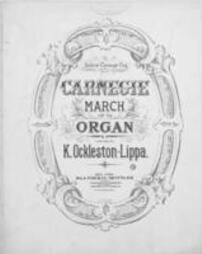Carnegie march : for the organ