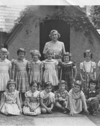 Class of 1961 in Miss Bispham's Kindergarten Class